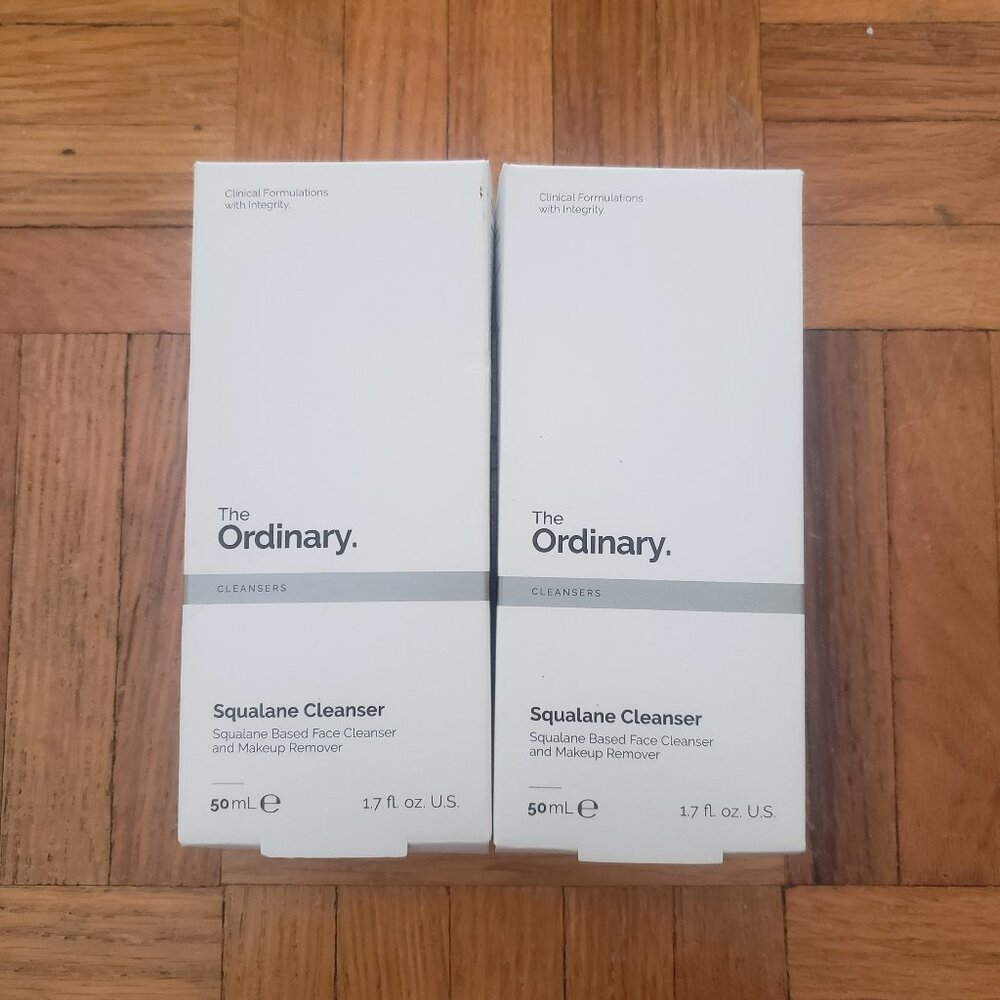 Lot of 2 - The Ordinary Squalane Cleanser